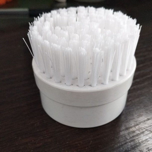 Special brush head for dishwashing brushes