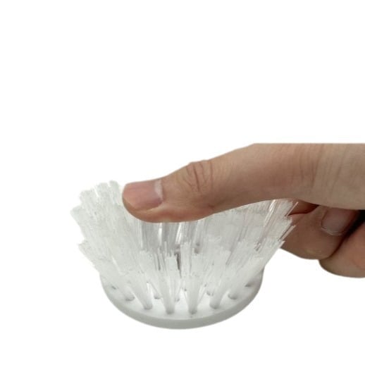 Special brush head for dishwashing brushes