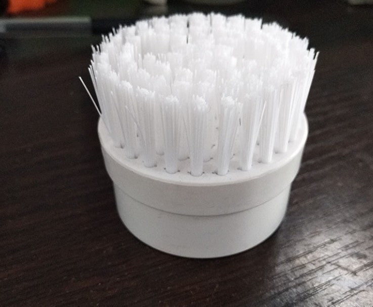 Special brush head for dishwashing brushes