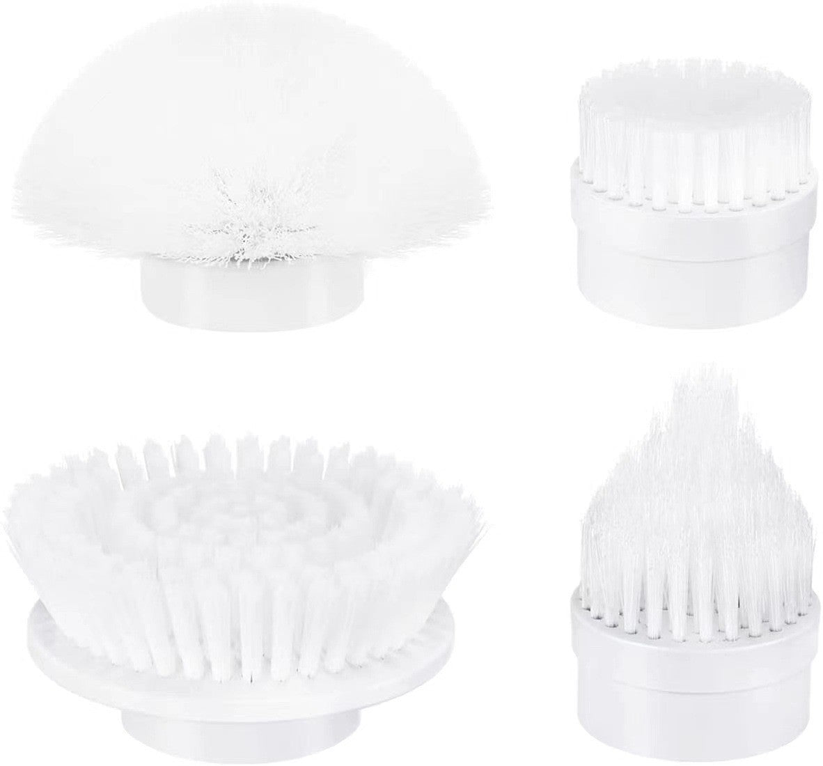Special brush head for dishwashing brushes