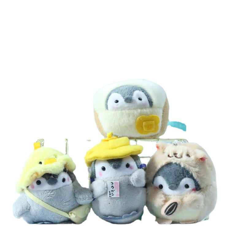 Japanese-style cute and adorable little penguin pendants, plush toys, figurines, bags, pendants, dolls, keychains